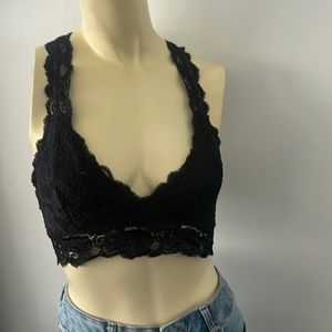 Cute black bra let